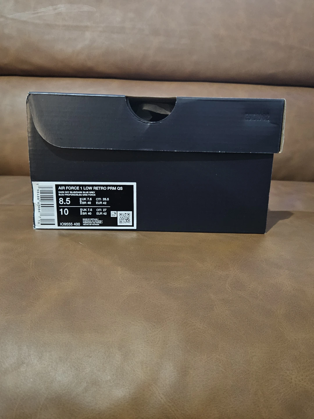 Nike Air Force 1 Low Retro PRM QS Dark Sky Blue - photo 3