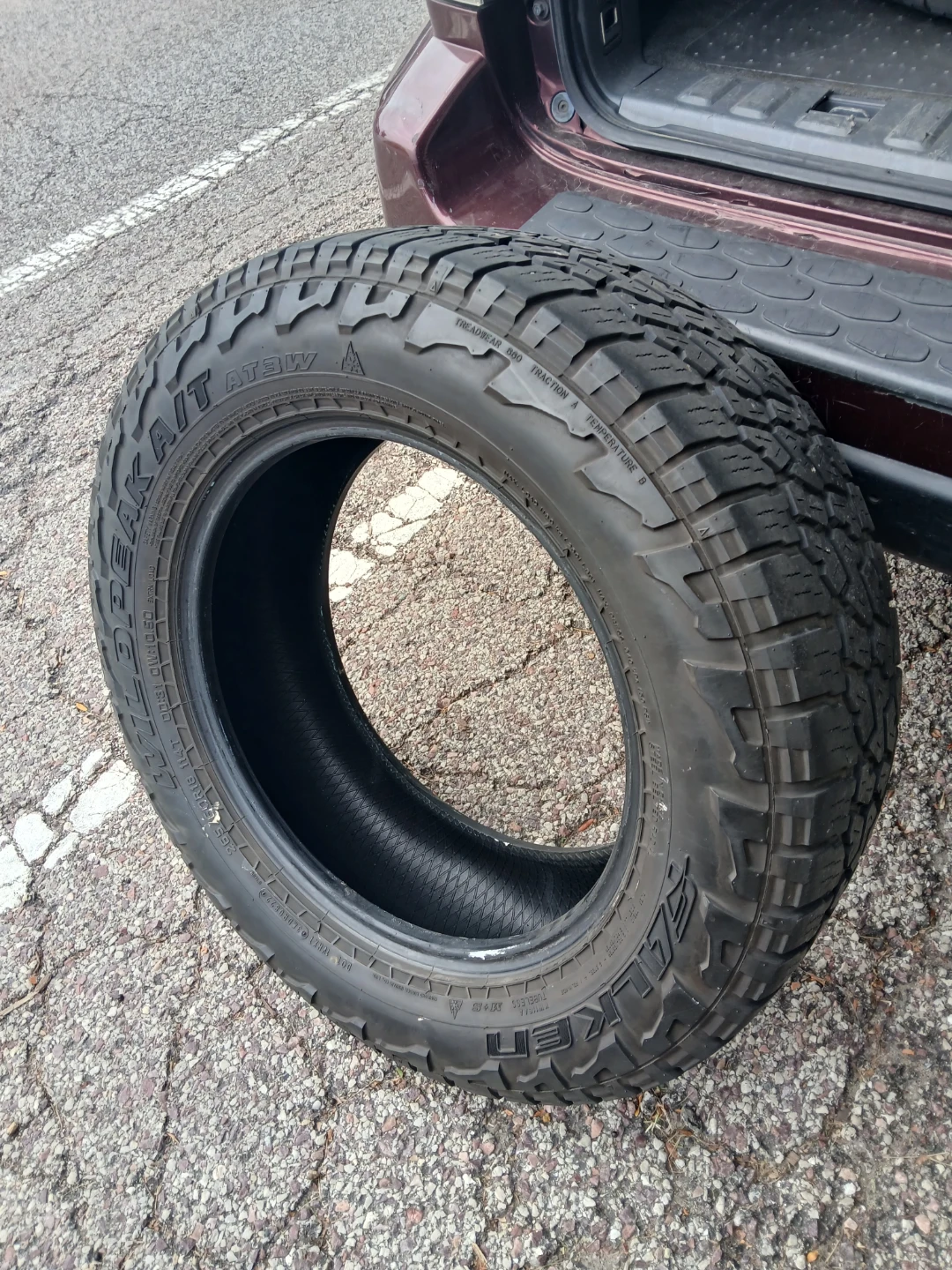 4 Falken Wildpeak Tires 265/60 R18 - photo 3