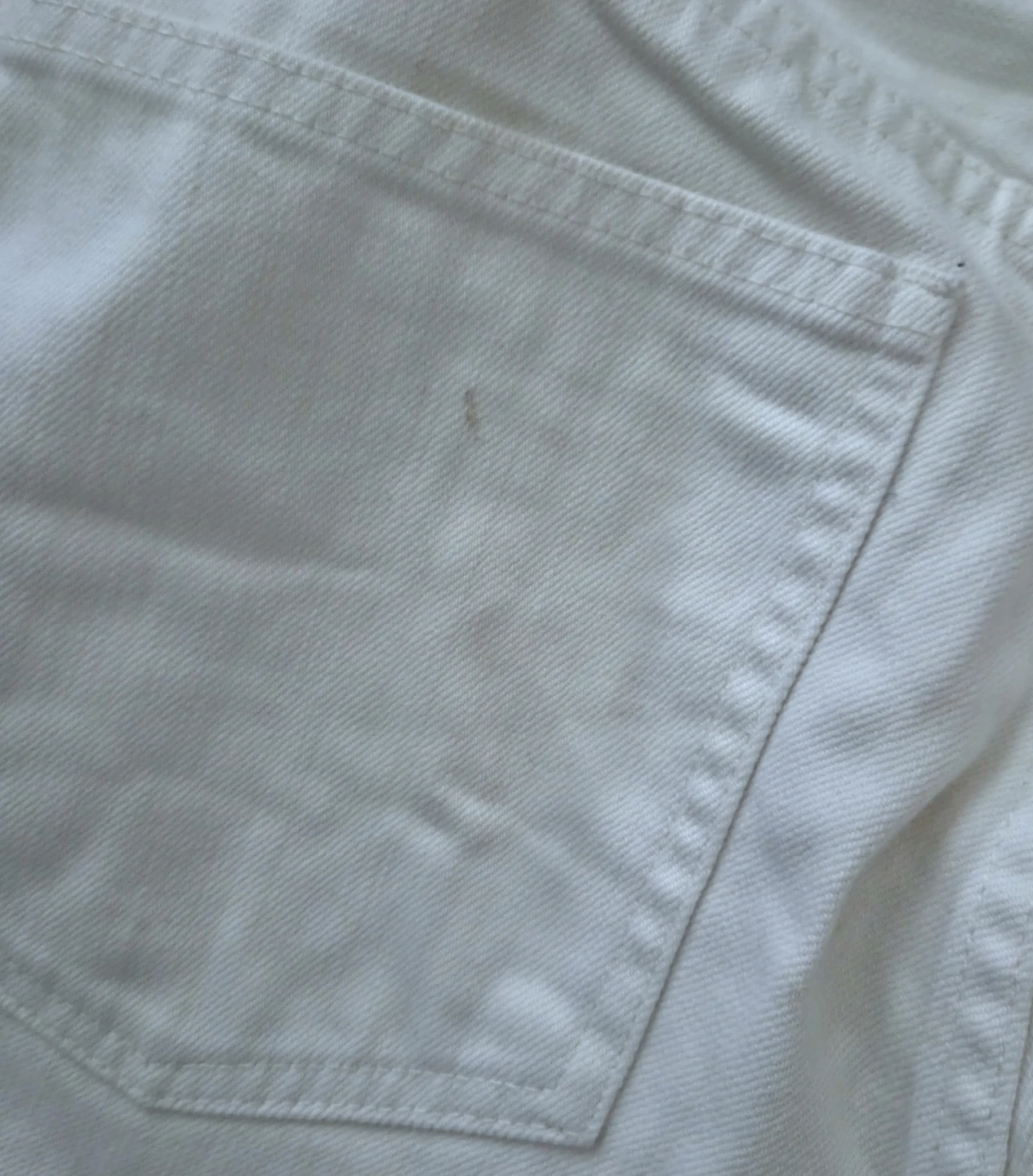 Uniqlo Relaxed Tapered Jeans (Ivory White 27) - photo 5