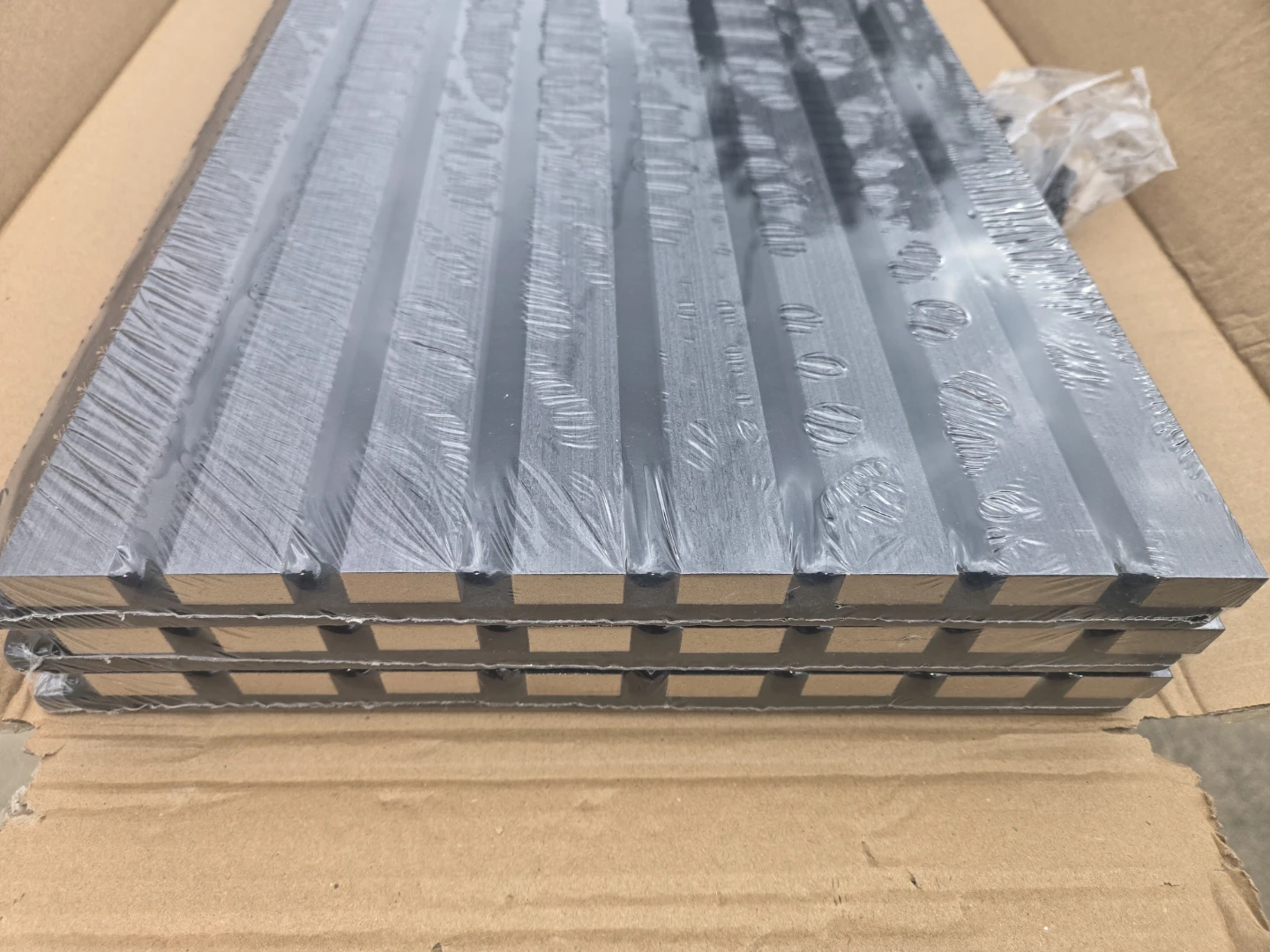 Sunlysound Black Wood Slat Acoustic Panels, 3 Pack - photo 5