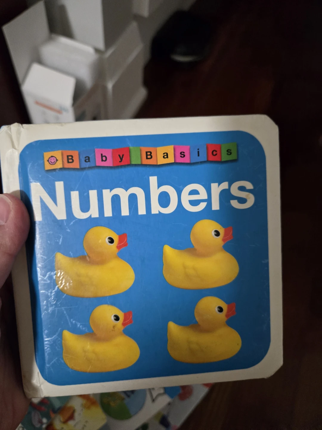 Baby Basics Numbers board book 🏈