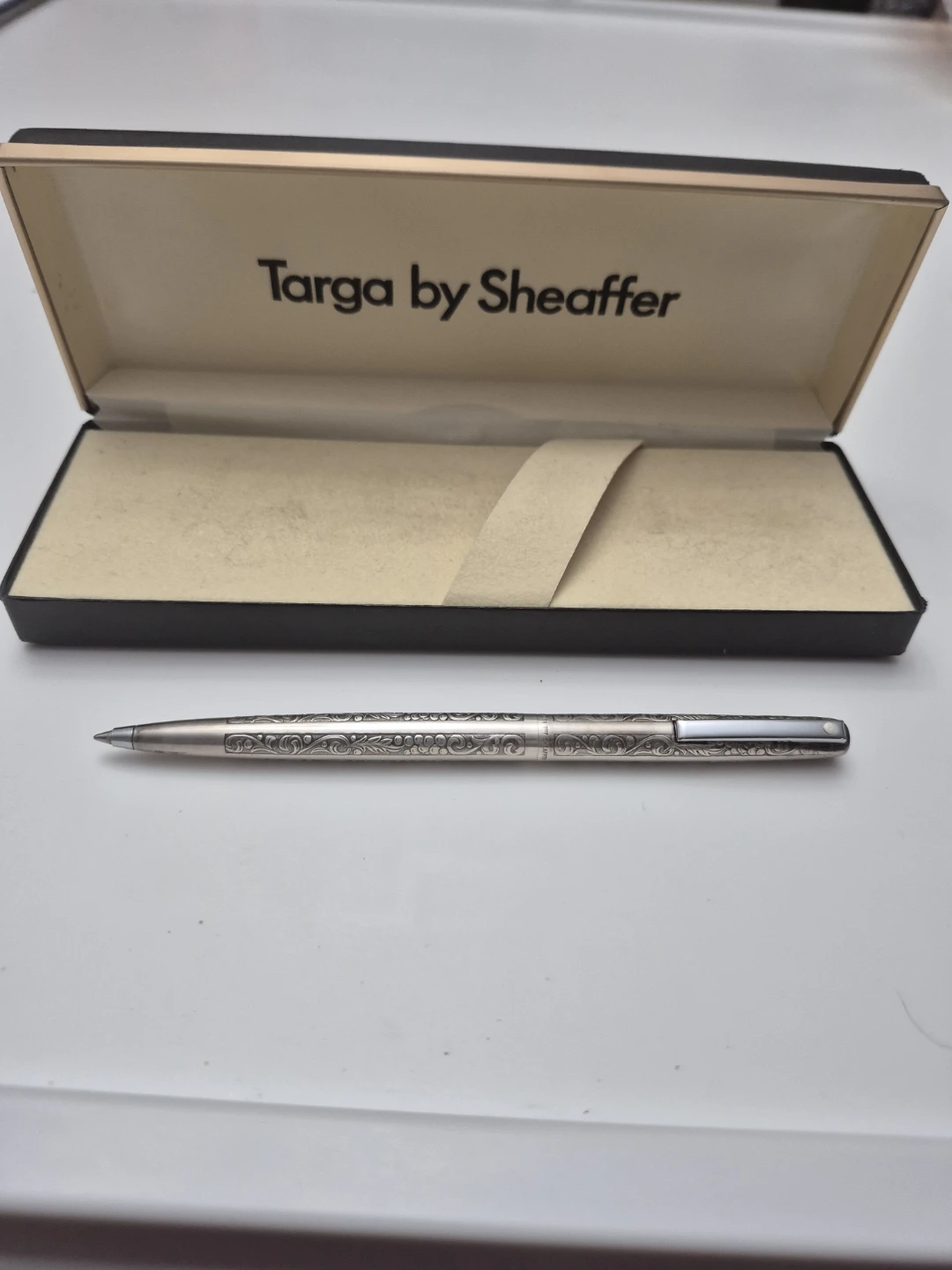 Targa by Sheaffer ballpoint pen Sterling Silver.