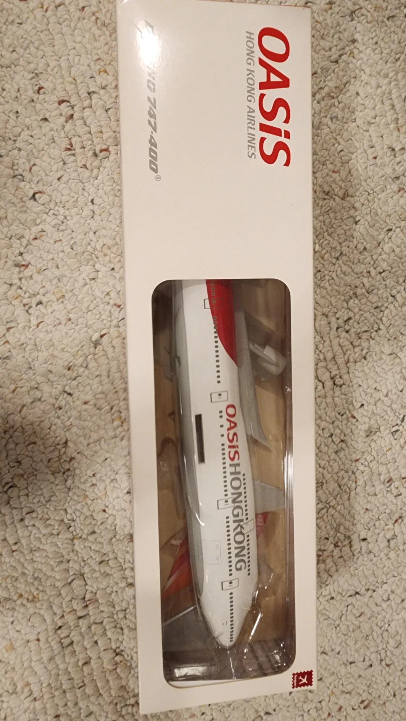Oasis Hong Kong Airlines Boeing 747-400 Model
