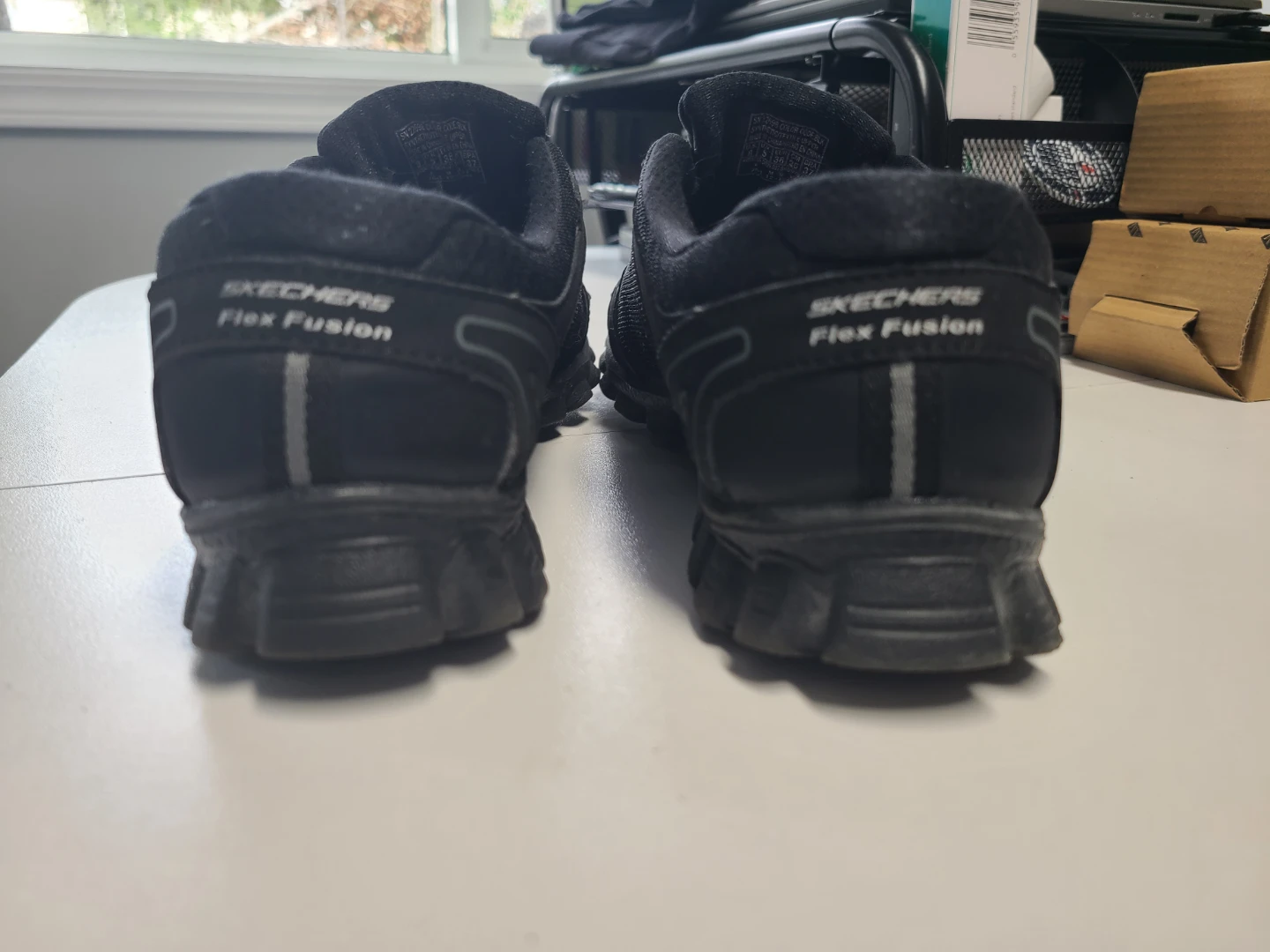 Skechers Flex Fusion Memory Foam Runners Black - photo 4