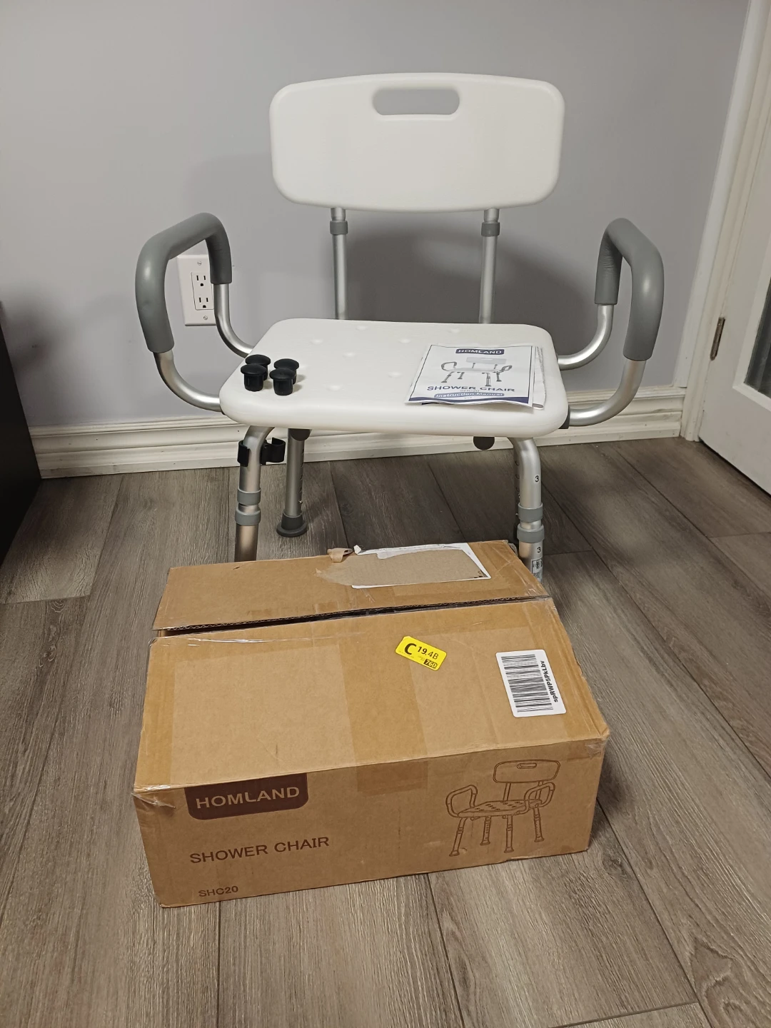 Homland Adjustable Shower Chair