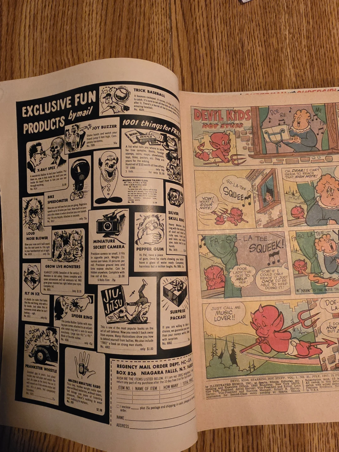 Vintage Devil Kids Comic No. 31 July 1967 - photo 3