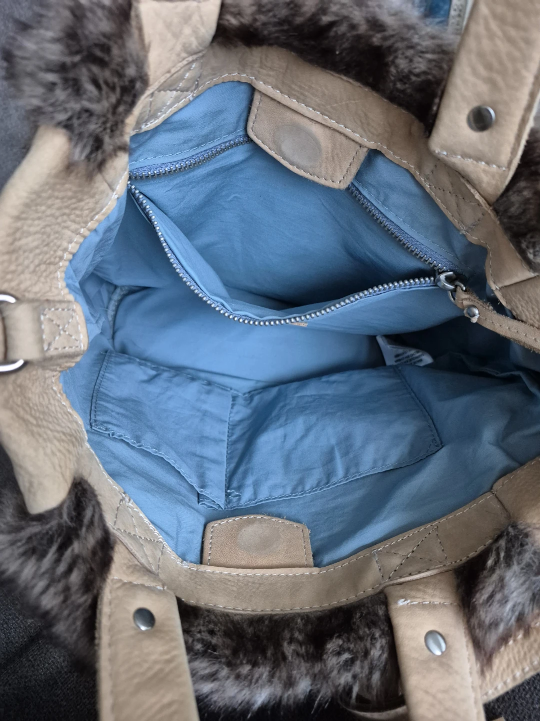 Anthropologie Tan Leather Handbag - photo 4