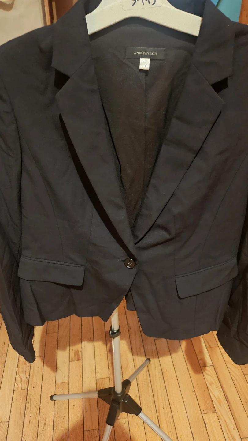 Ann Taylor Dark Sky Woven Jacket
