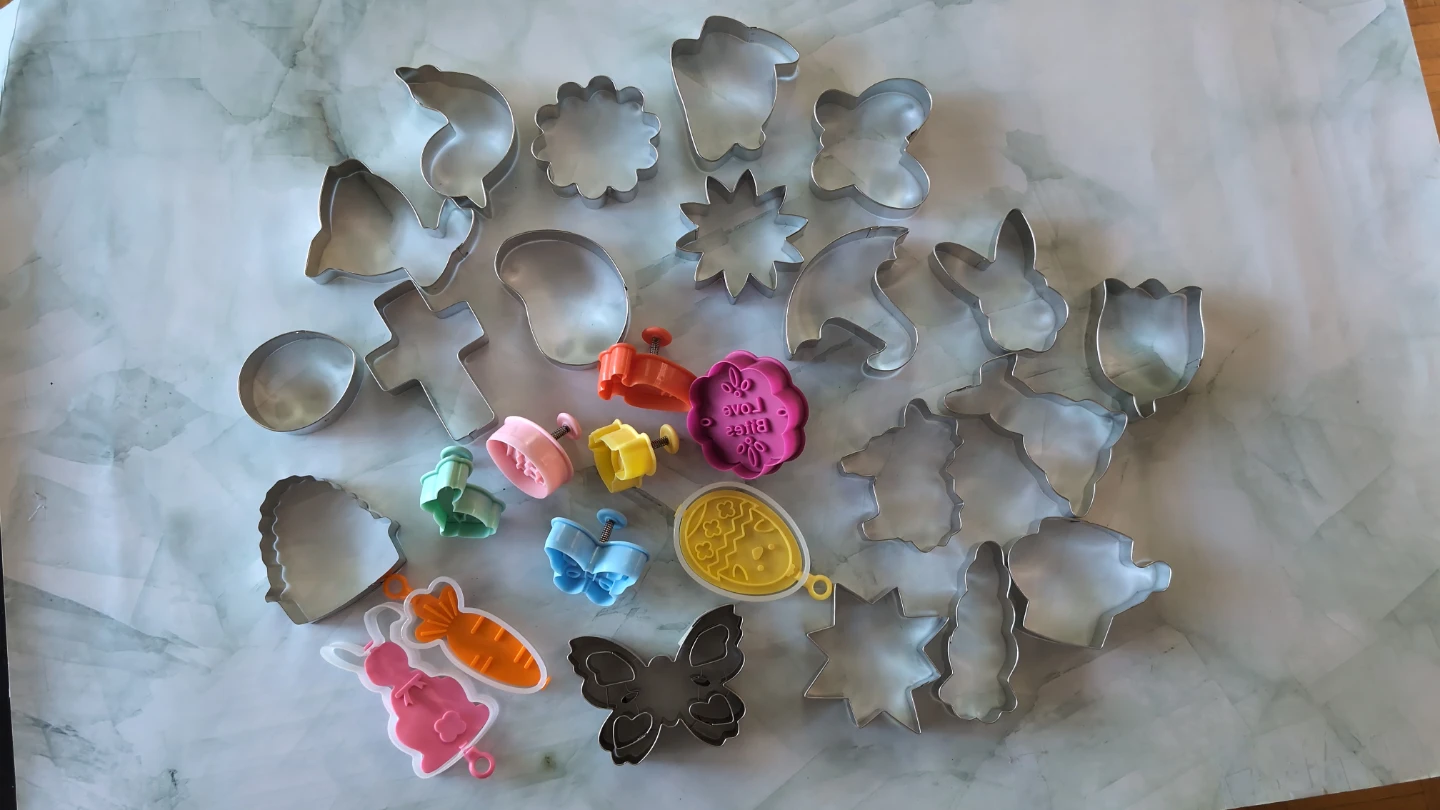 Easter theme cookie cutters