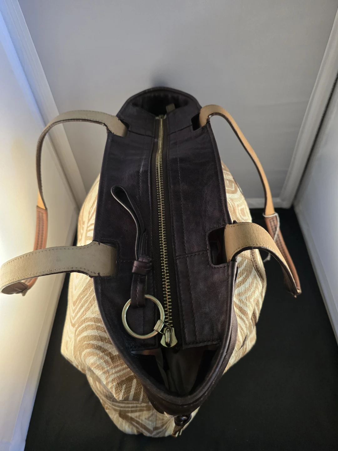 Coach Patterned Tote Bag - photo 4