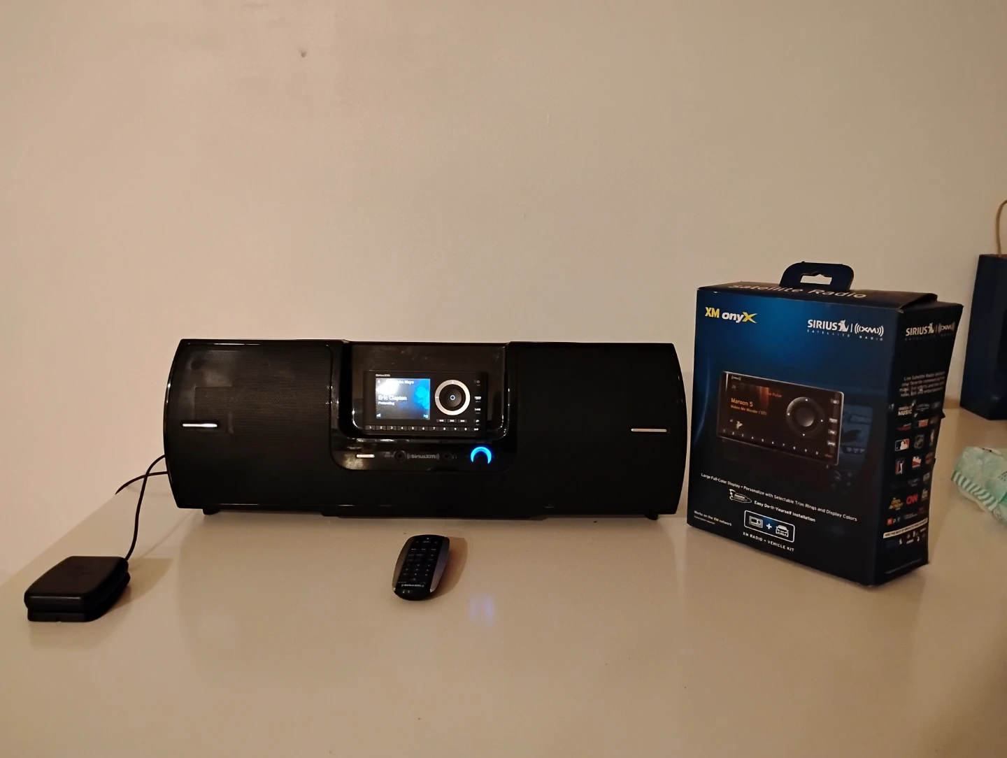 SiriusXM Onyx Satellite Radio and Docking Station