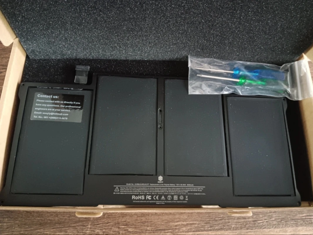 SNSYIY MacBook Air 13 inch A1466 Battery Replacement - photo 2