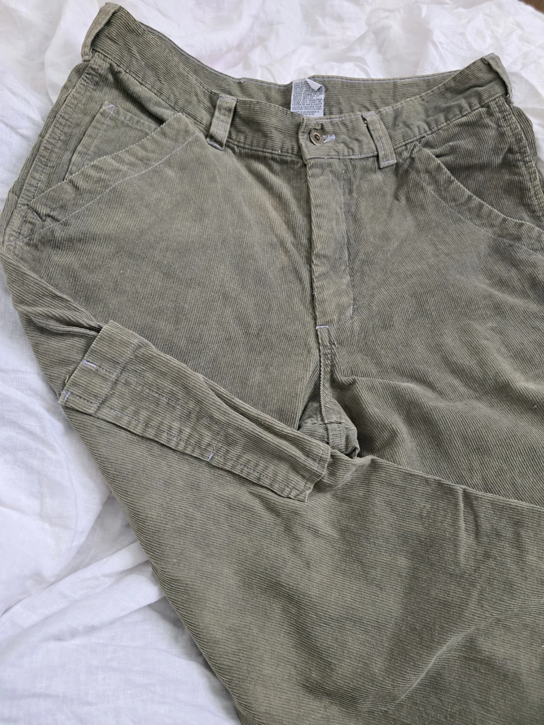 🏈 Corduroy Pants Size 32 100%Cotton - photo 2