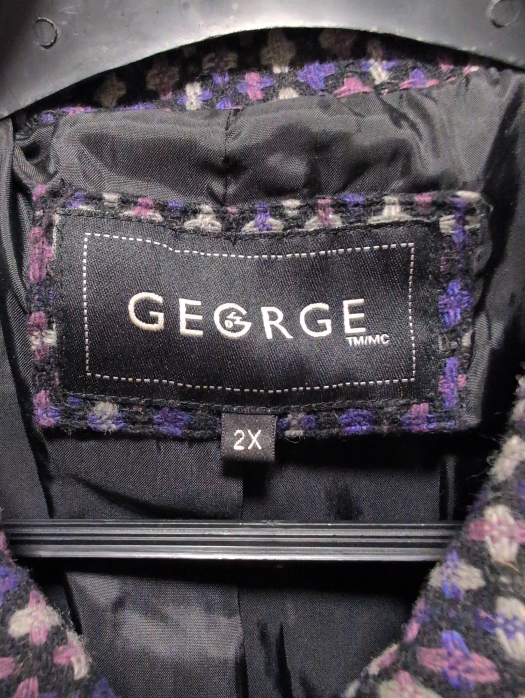 George Patterned Cropped Jacket 2X - photo 5