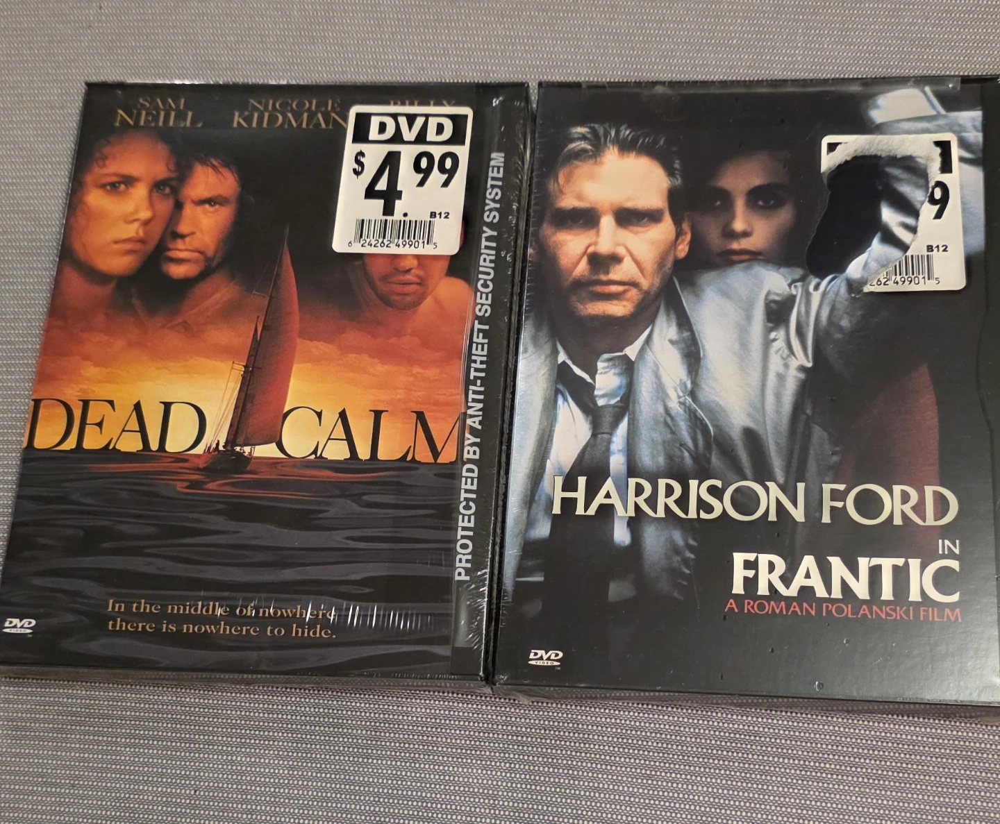 Dead Calm and Frantic DVD set