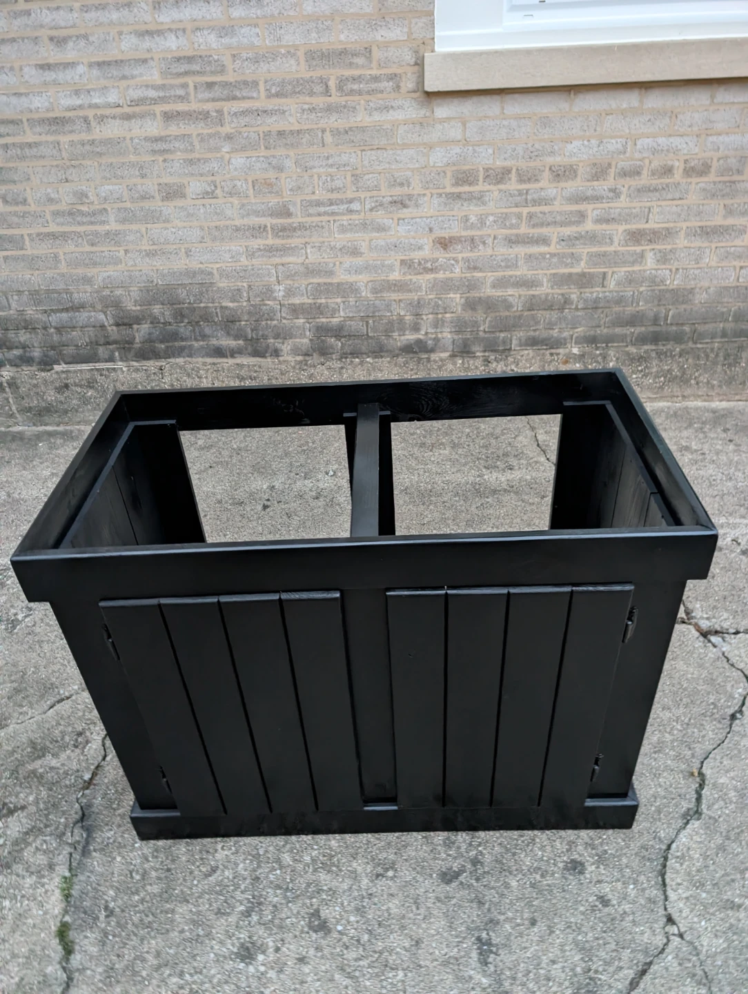 Black Wood Aqueon Pine Aquarium Stand