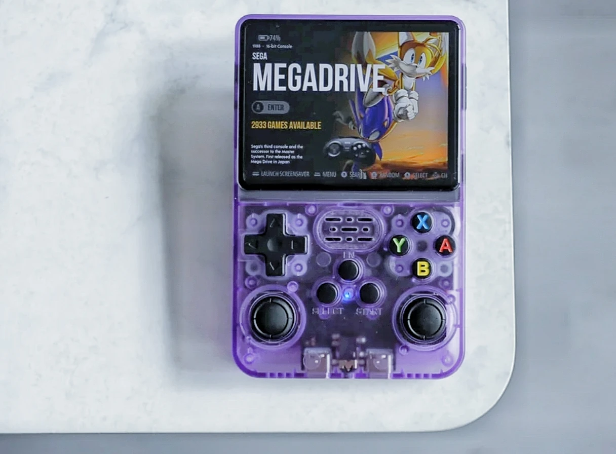 R36S Handheld Game Console