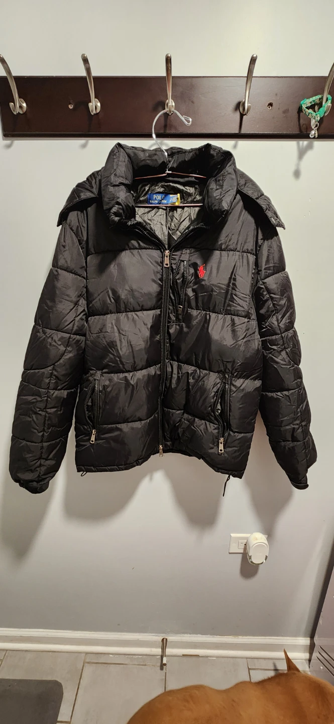 Polo Ralph Lauren Black Puffer Jacket