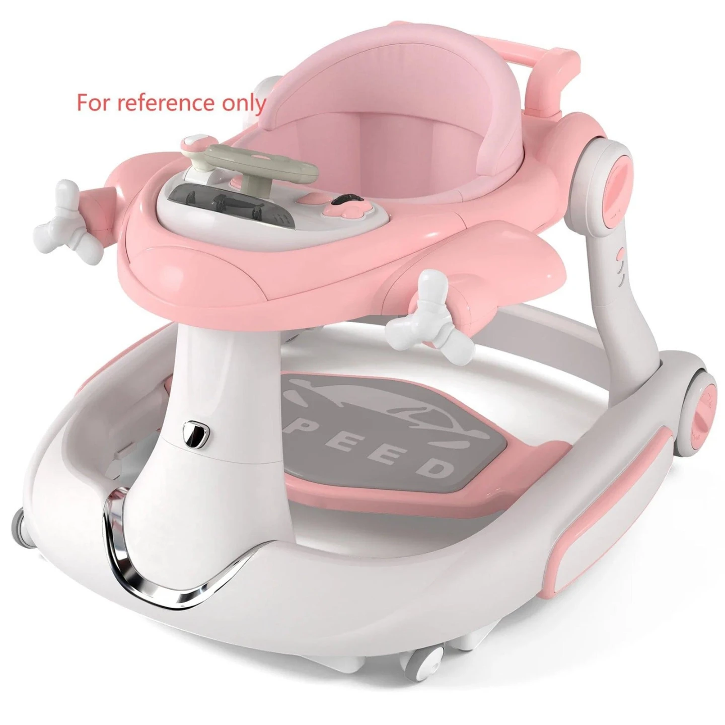 New<> Blue Airplane Baby Walker - photo 4