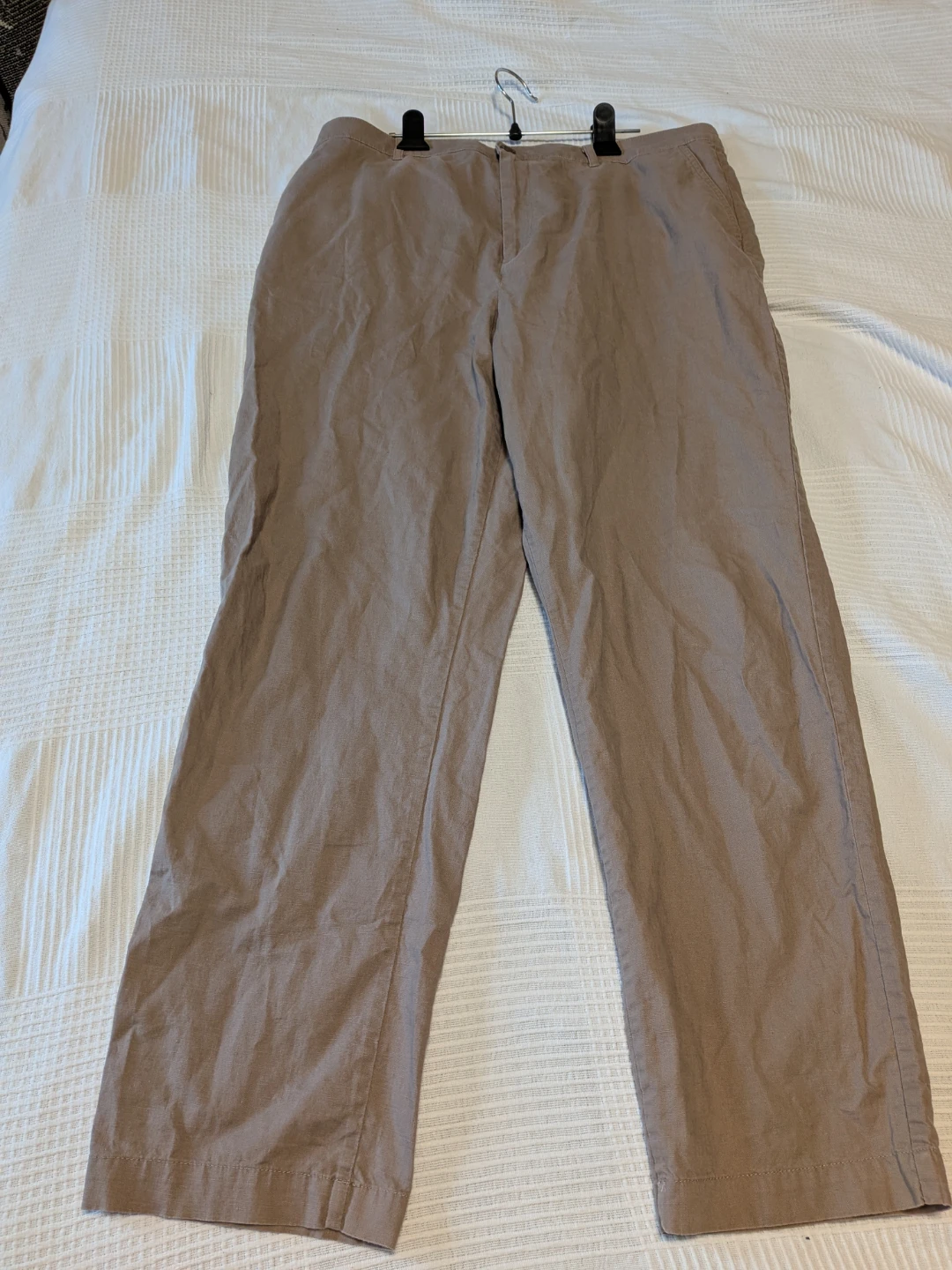 Uniqlo Cotton Linen Trousers🏈 - photo 3
