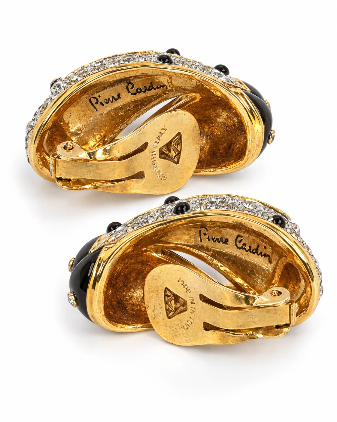 Vintage Pierre Cardin Statement Clip-On Earrings - photo 4