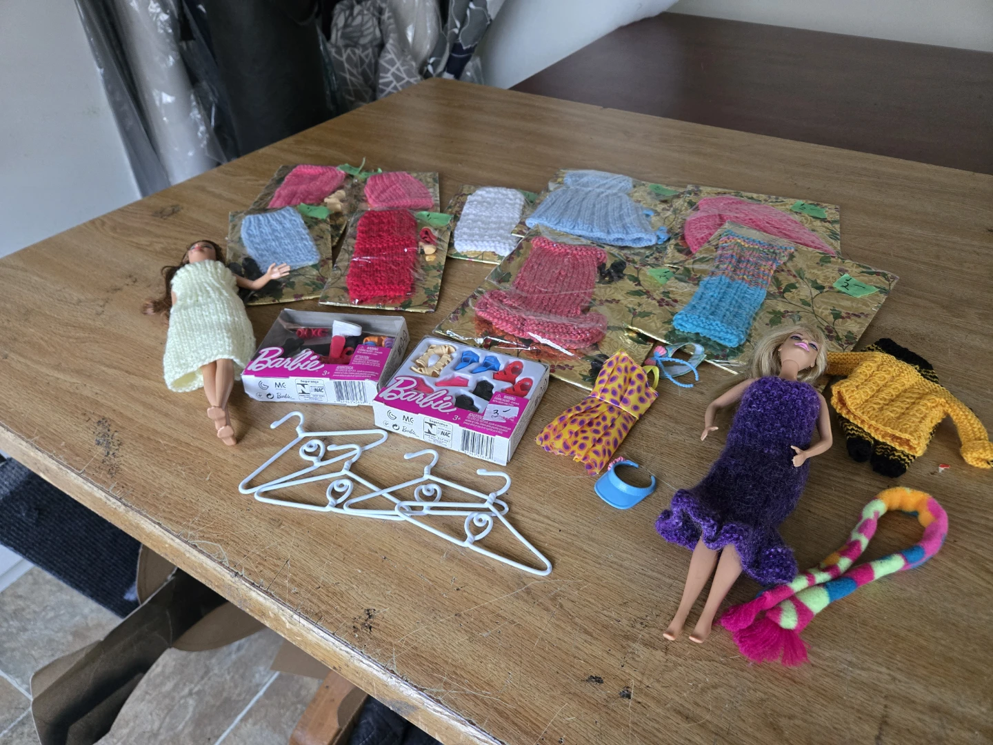 Barbie Doll Collection with Clothing and Accessories