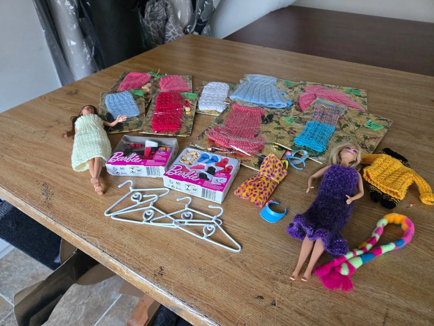 Barbie Doll Collection with Clothing and Accessories