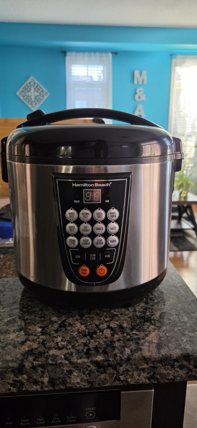 Hamilton Beach Digital Rice Cooker Model 37571