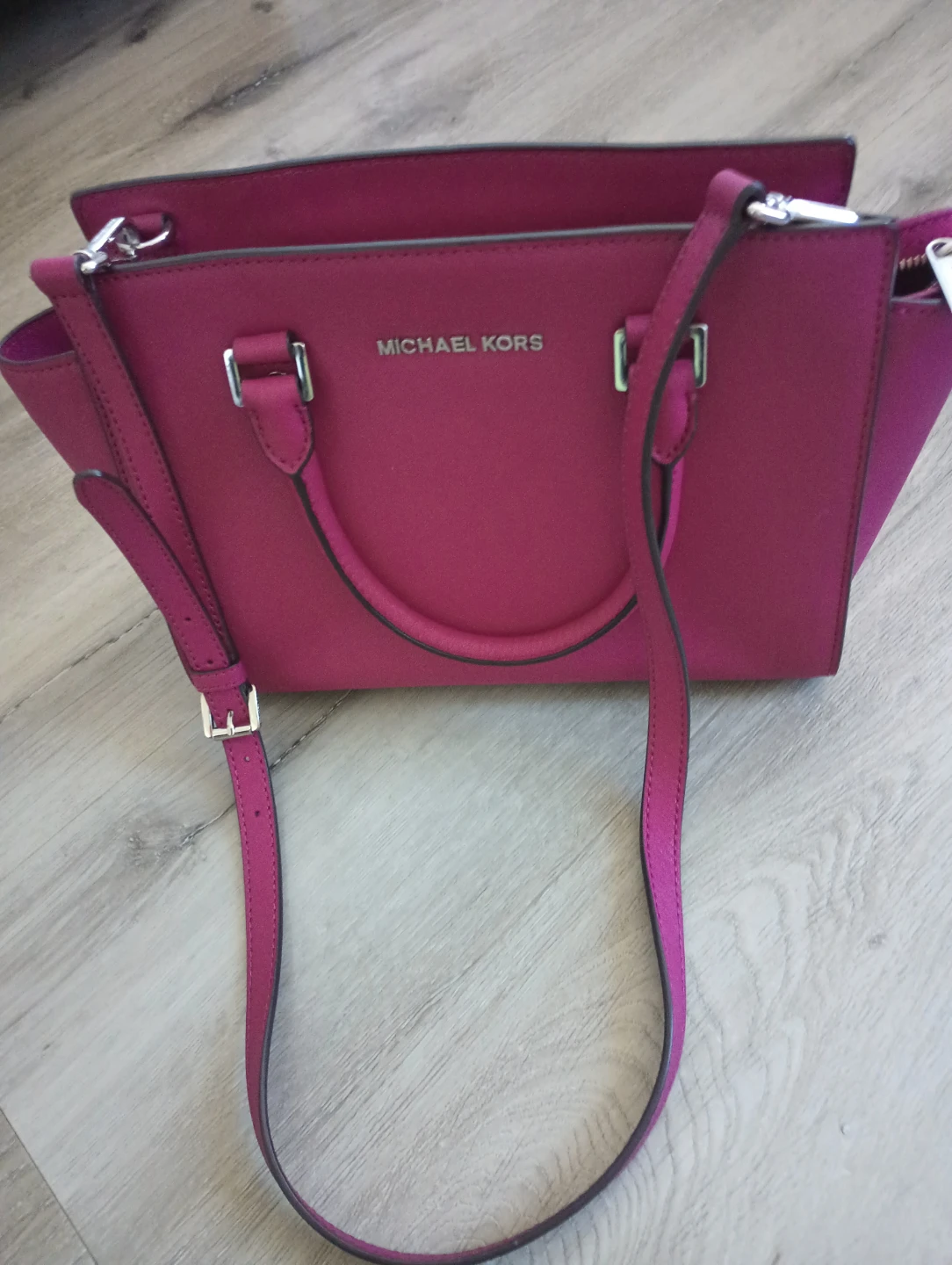 Michael Kors Pink Leather Satchel Handbag - photo 4