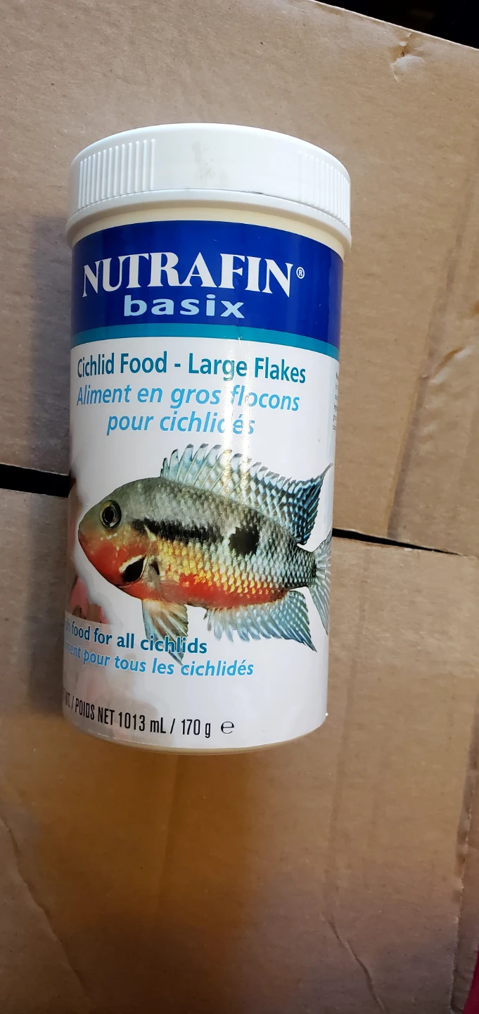 Nutrafin Basix Cichlid Food Large Flakes