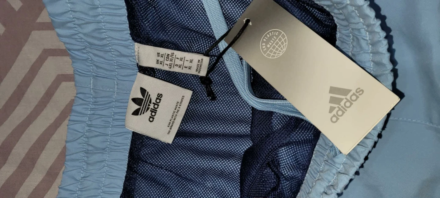 New Adidas Light Blue Shorts - photo 2