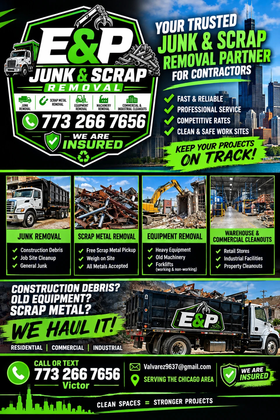 JUNK AND SCRAP METAL REMOVAL
