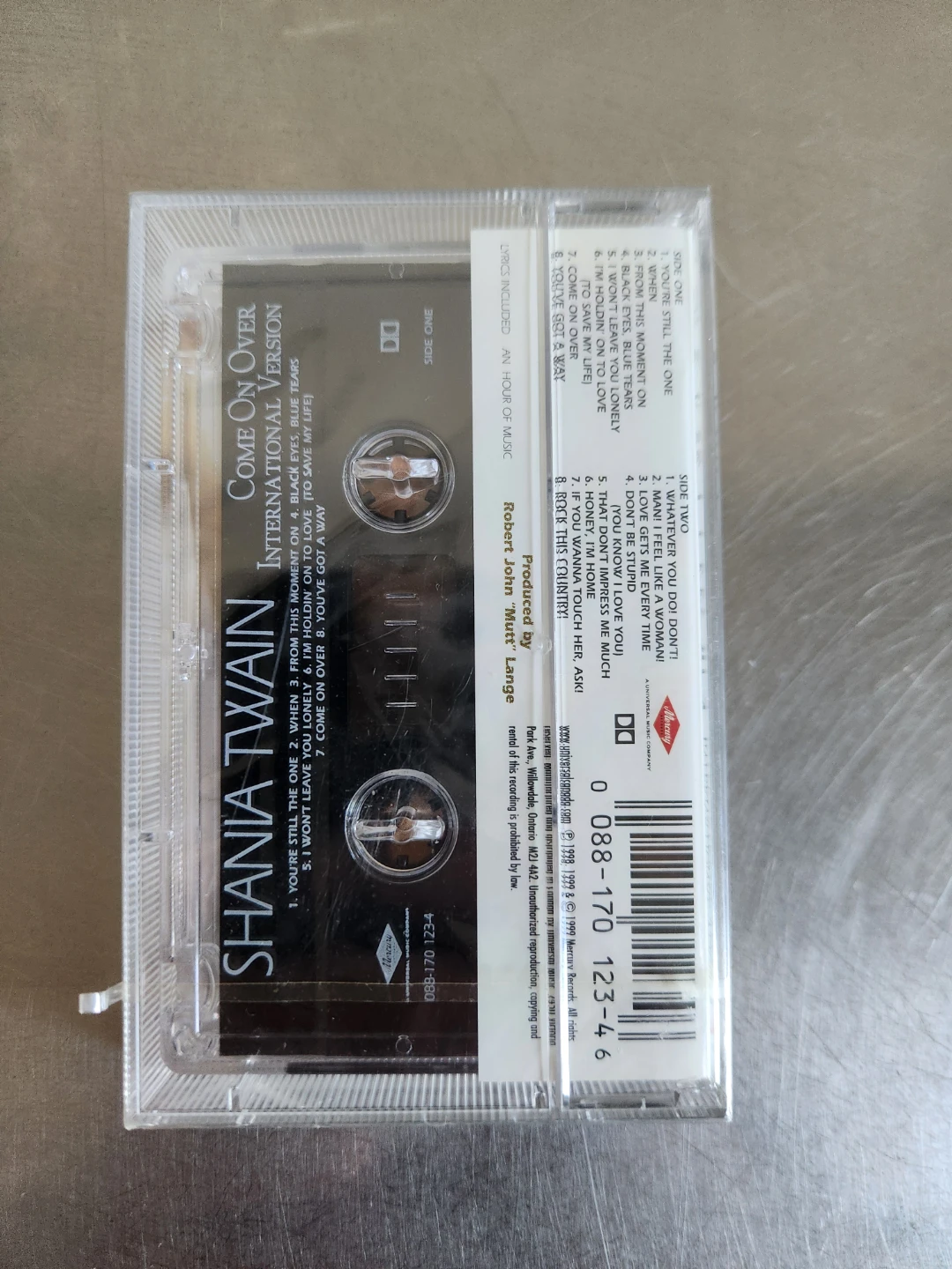 Shania Twain Come On Over Cassette - photo 2