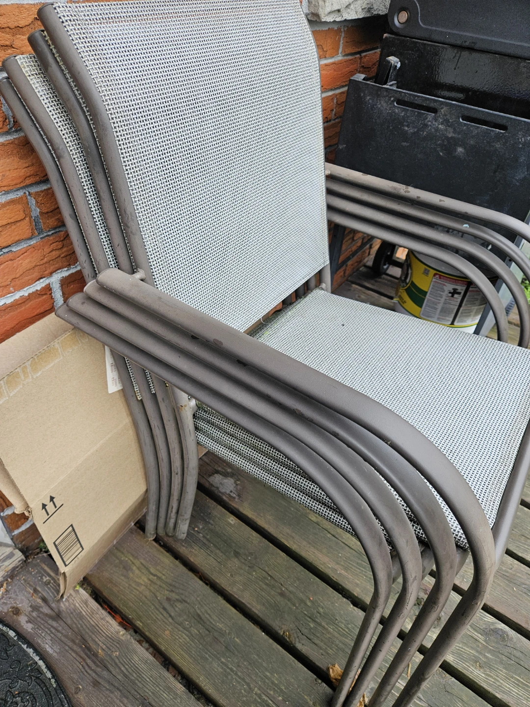 Set of 4  Patio Chairs - photo 2