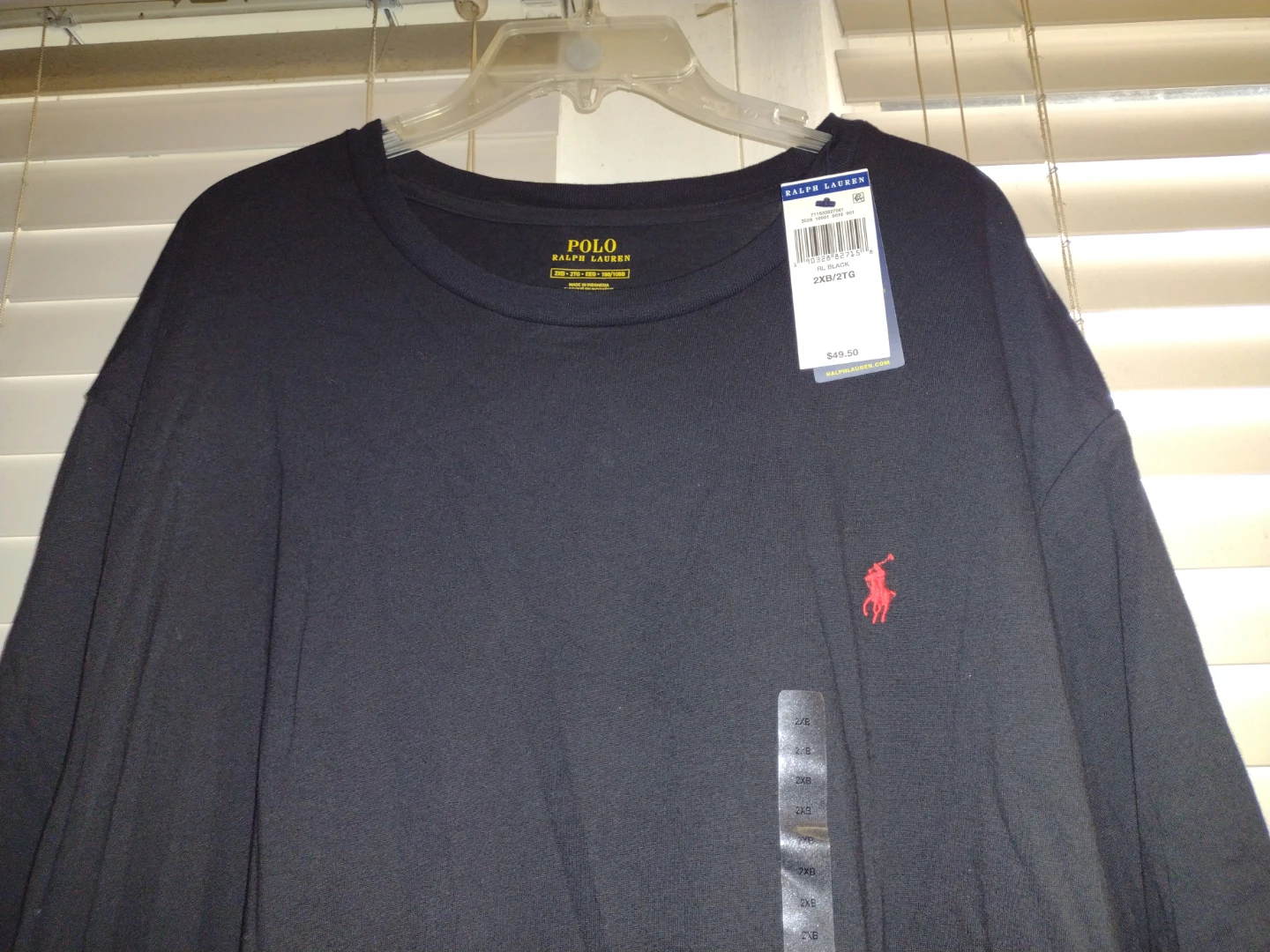 Polo Ralph Lauren Black T-Shirt 2XB New With Tags - photo 5