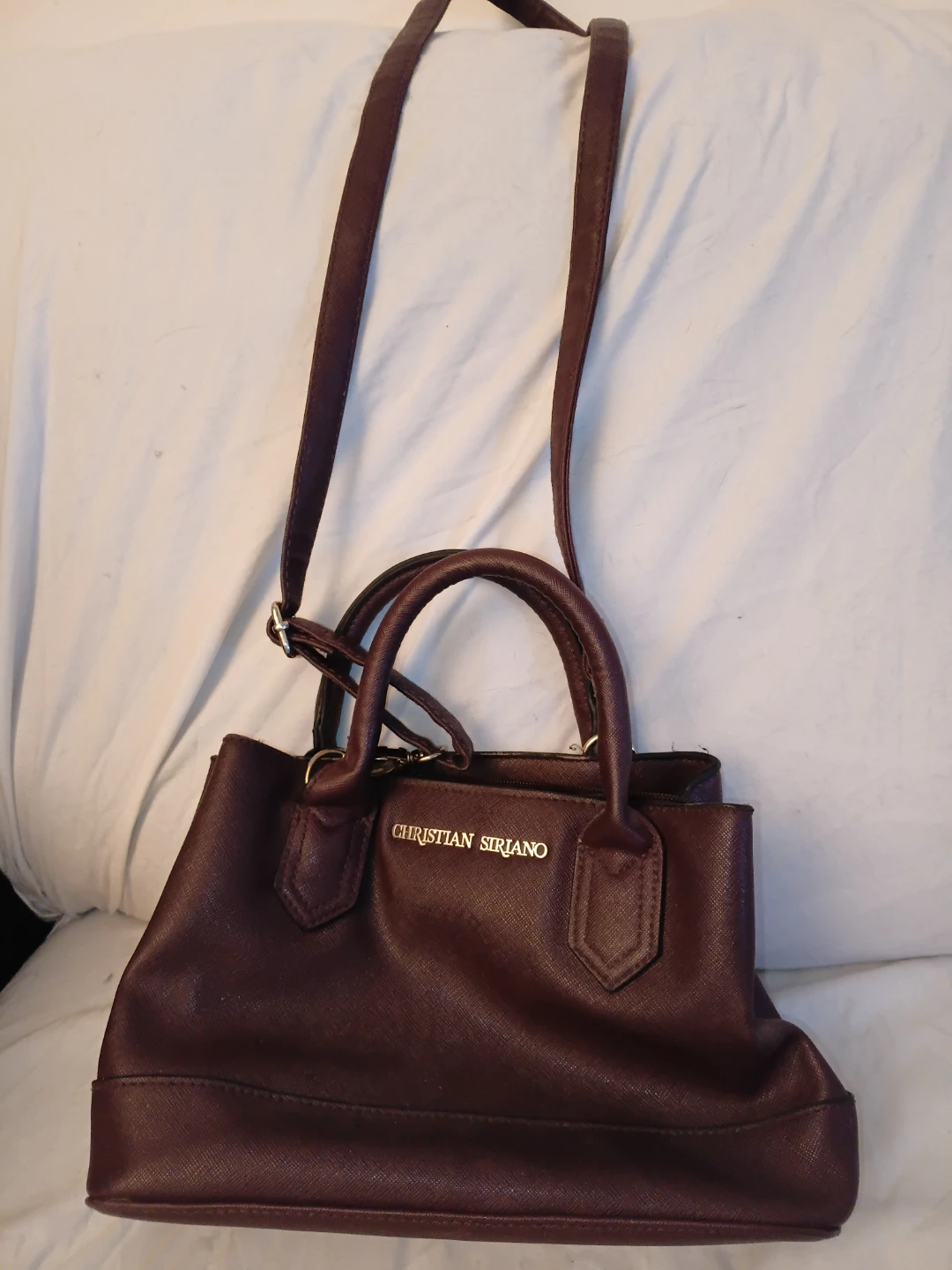 Christian Siriano Dark Purple Handbag - photo 2
