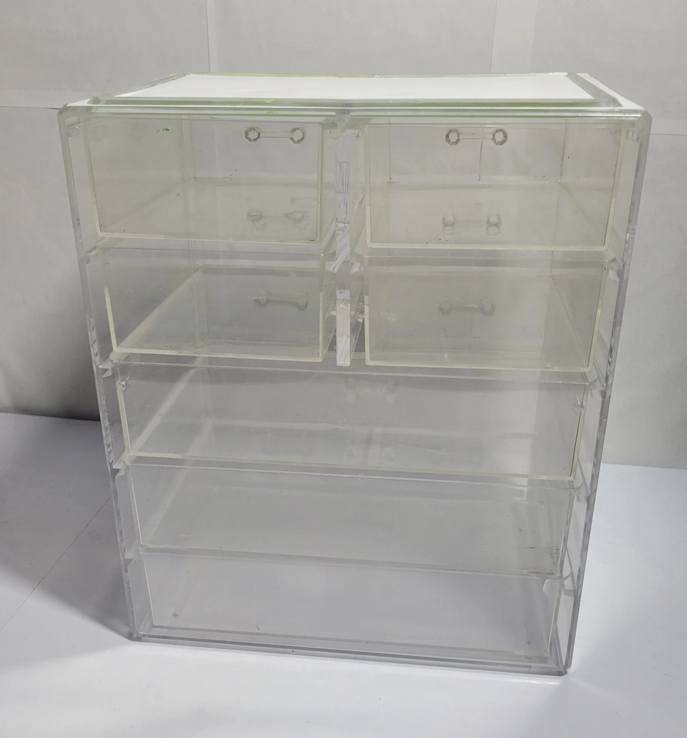 Clear Acrylic Organizer with Drawers - photo 4
