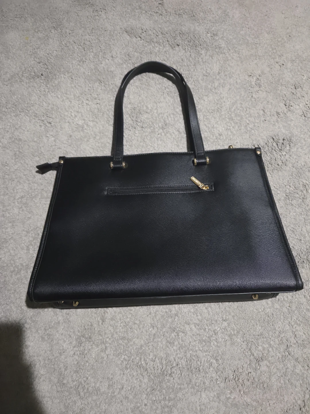 Three-Tone Structured Tote Bag - photo 2