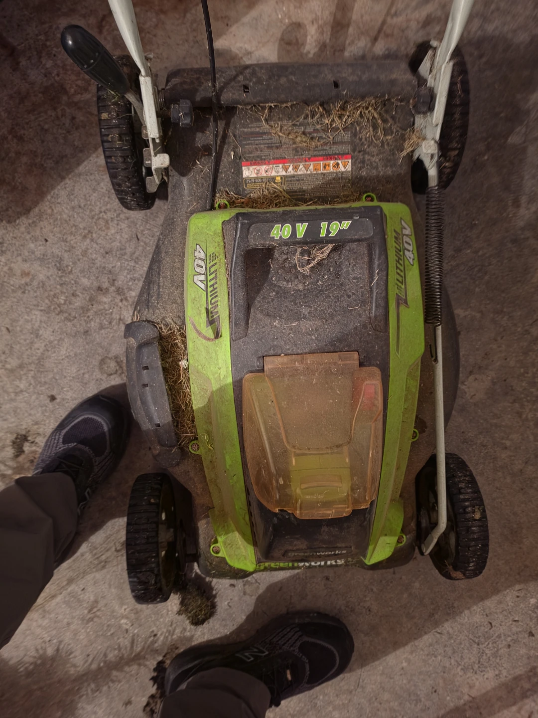 Greenworks 40V 19" Cordless Lawn Mower - photo 3