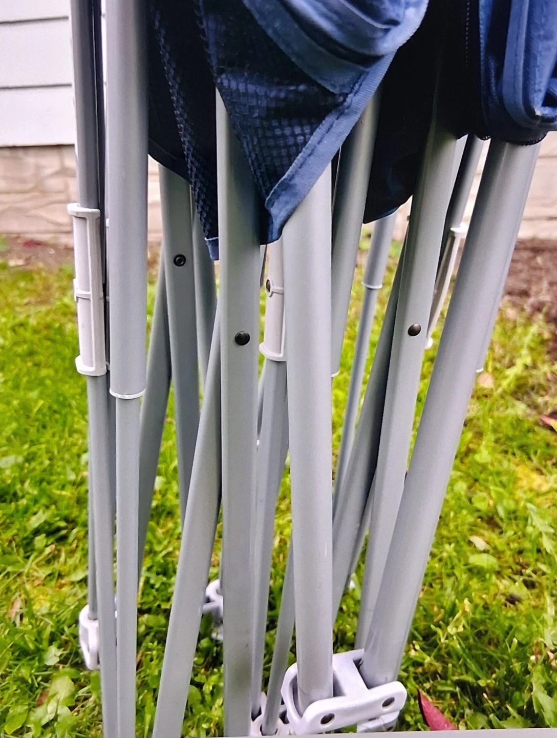 Blue Folding Camping Cot - photo 2