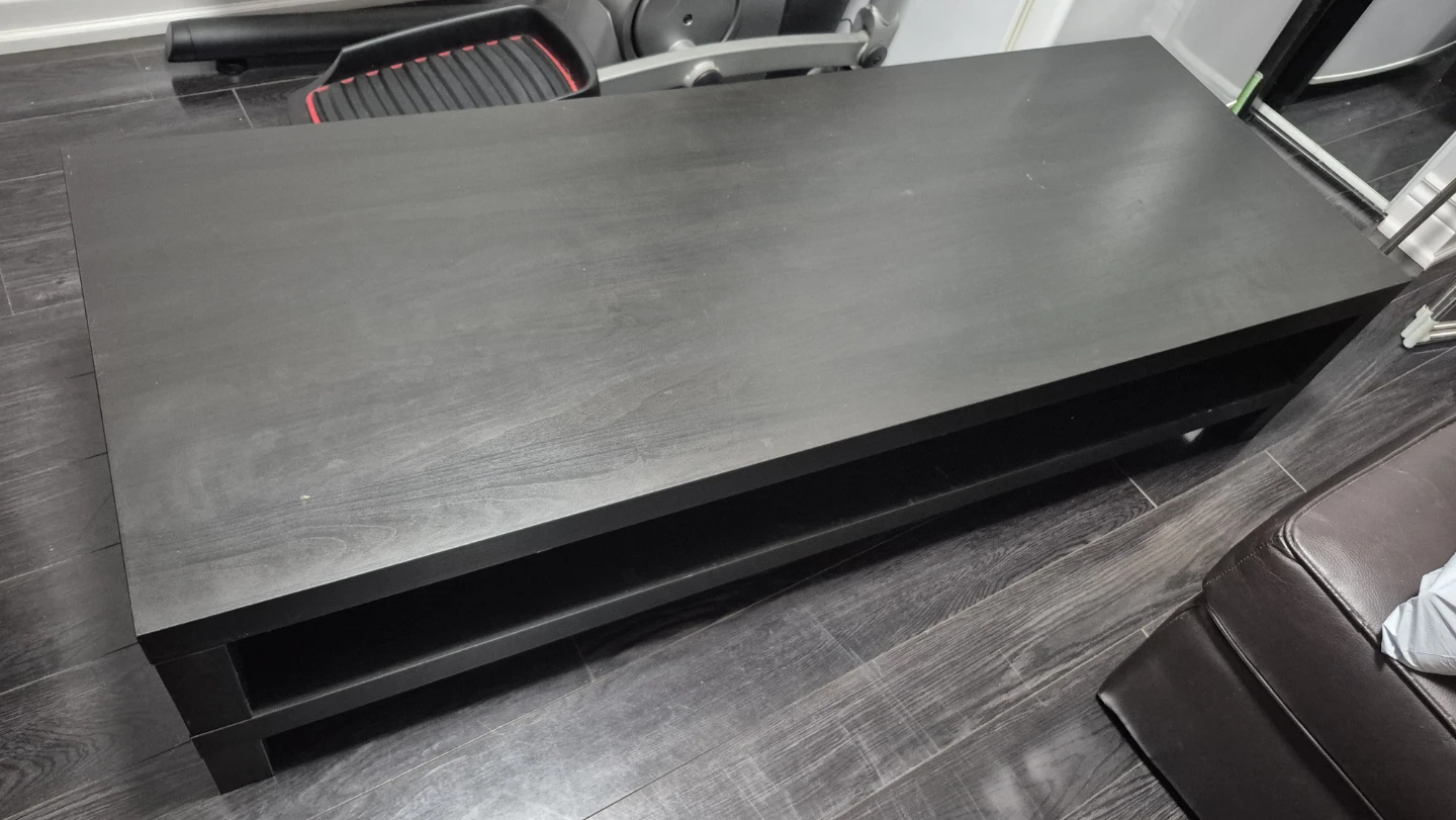 IKEA Black TV Stand - photo 3