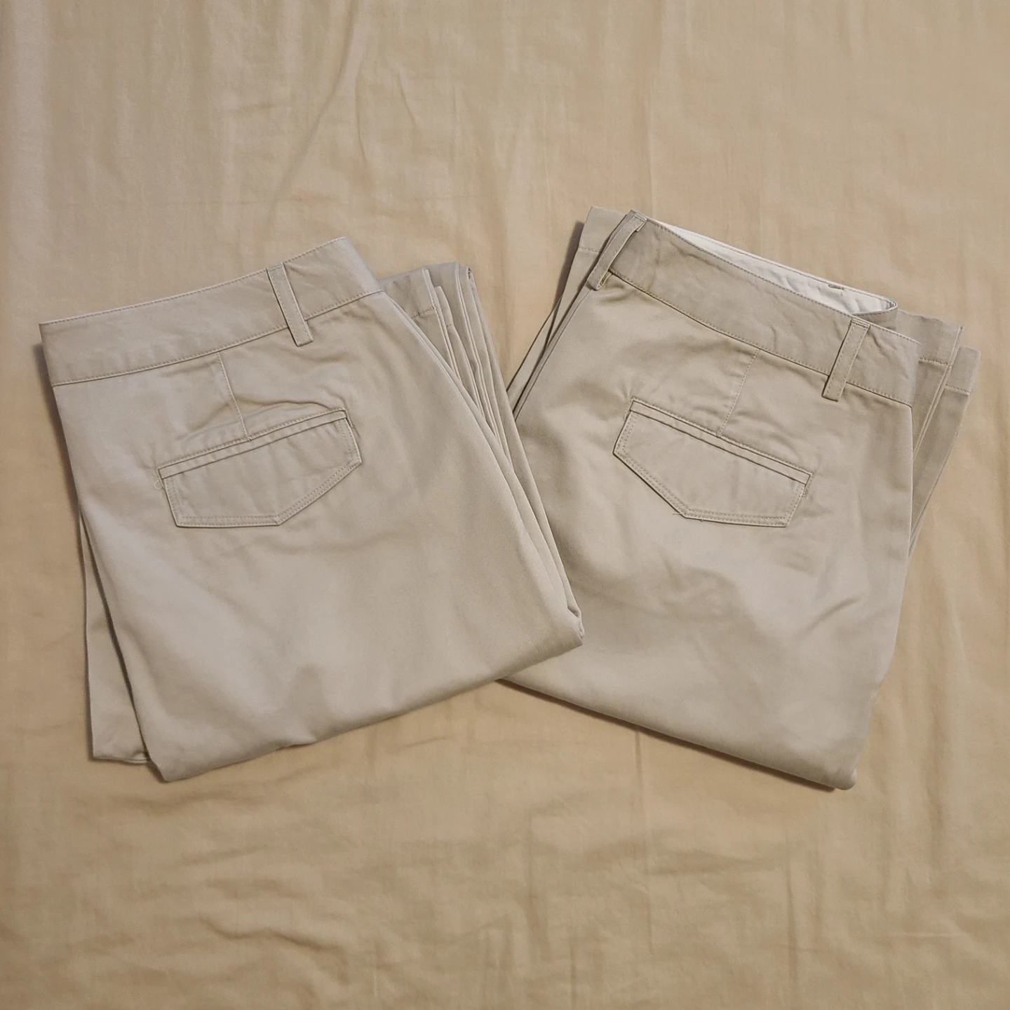 L.L.Bean Beige Chinos Size 10 (x2)  🏈