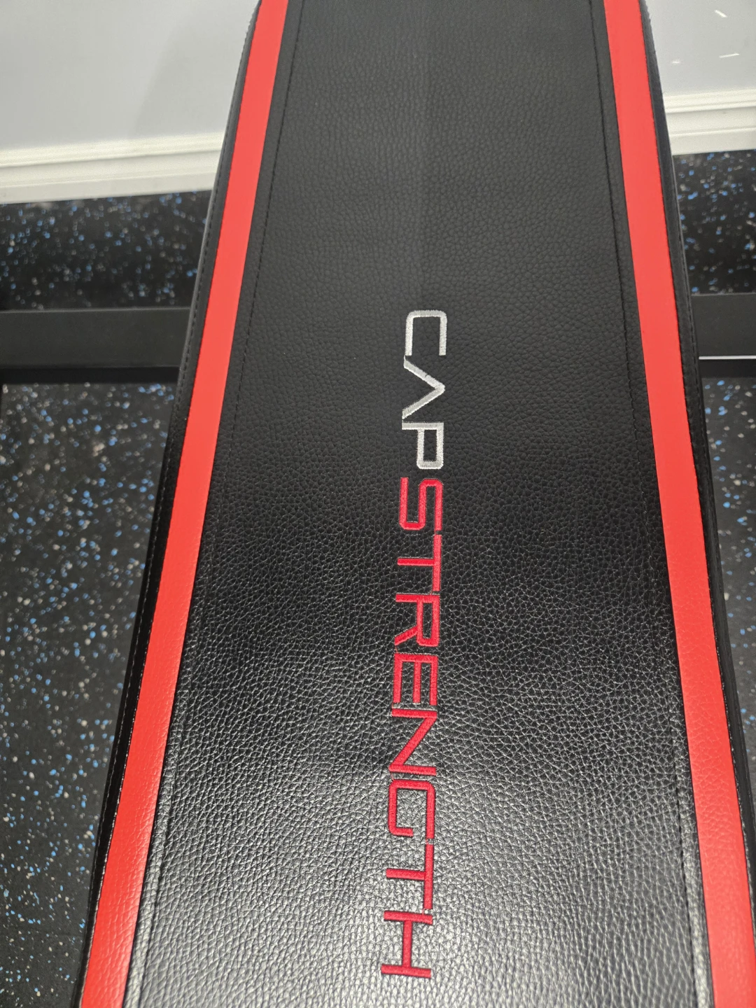 CAP Strength Weight Bench with Barbell and Weights - photo 2