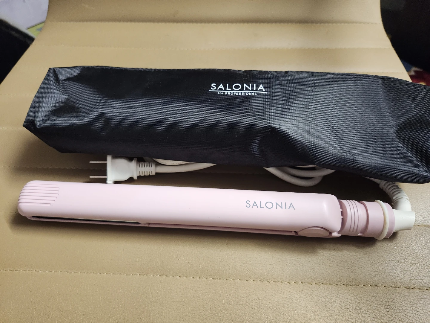 SALONIA Hair Straightener - Pastel Pink - photo 4
