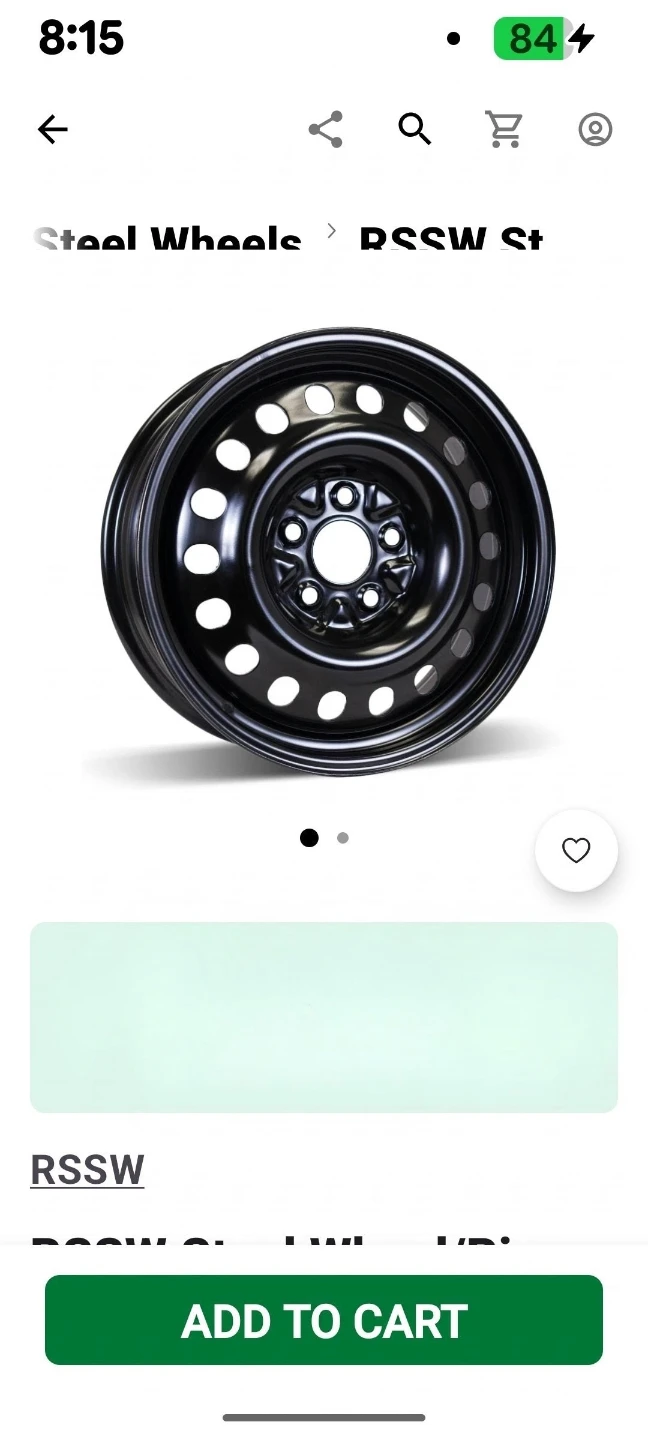 Winter tires and rims set of 4 - photo 4