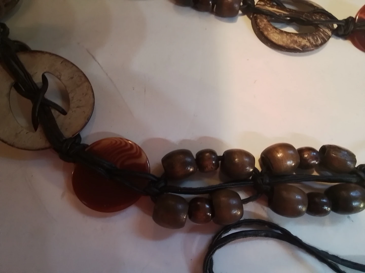 Long Beaded Boho Statement Necklace - photo 4