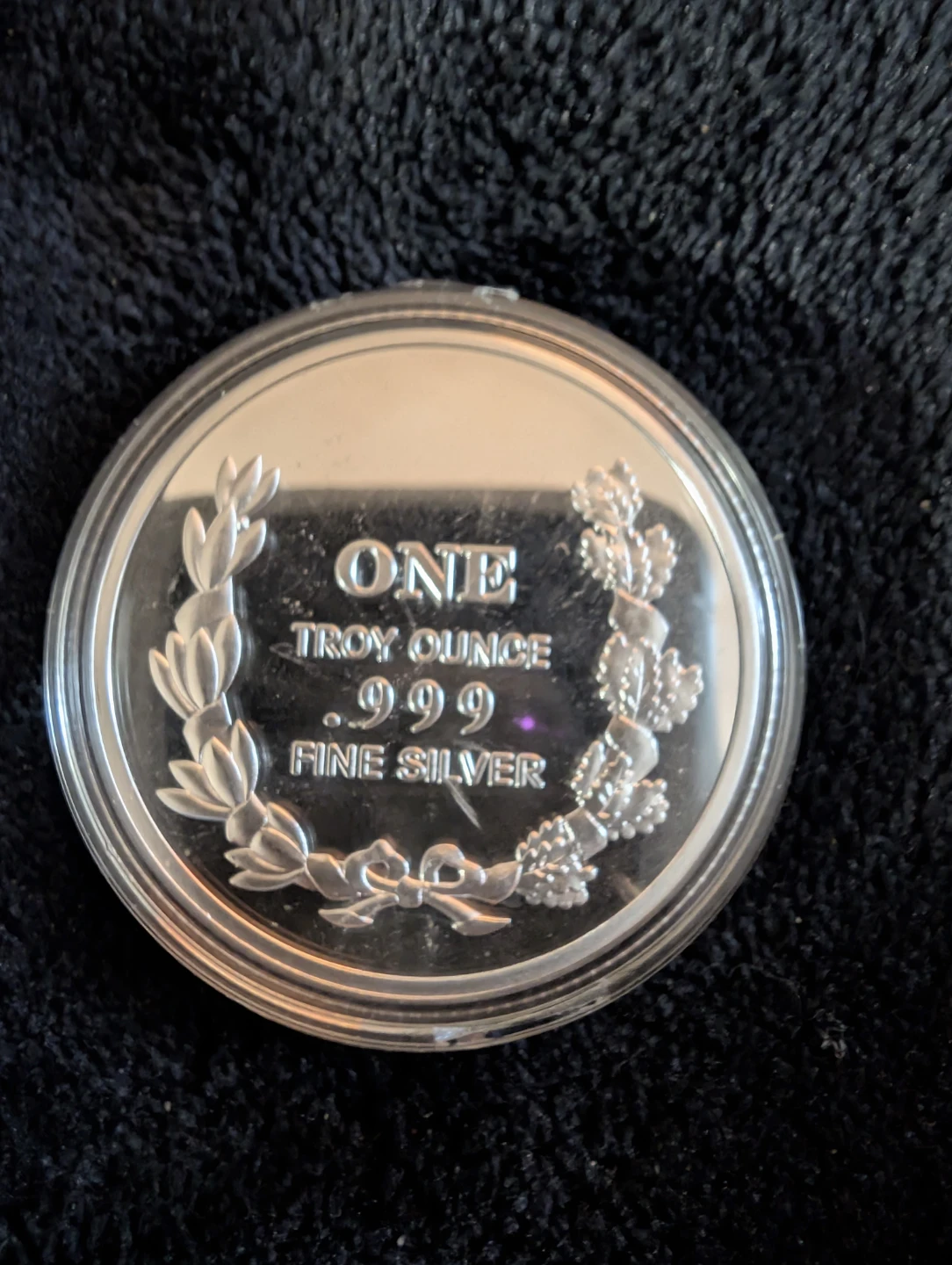 1st Marine Division Fine Silver Coin - photo 2