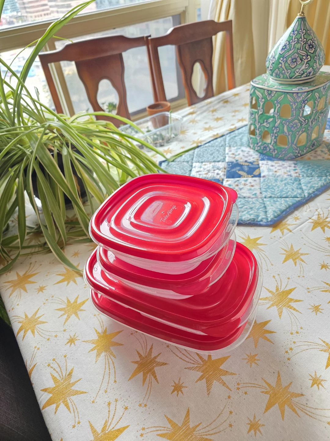 New Rubbermaid food storage containers 🏈 - photo 3