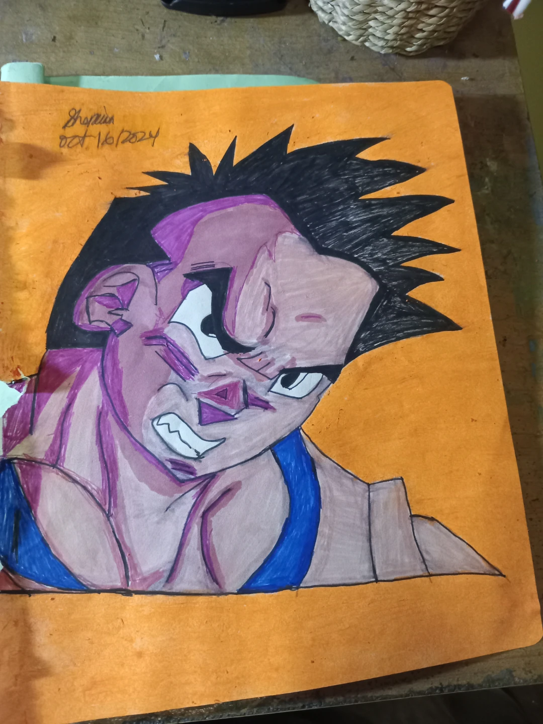 DRAGON BALL Z CHARACTER DRAWING BY SHERWIN - photo 3