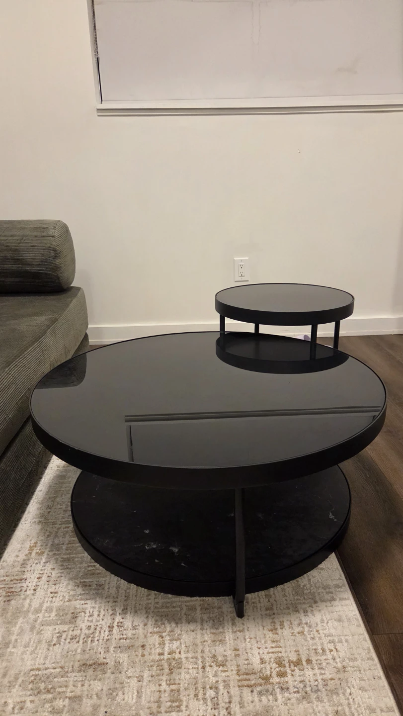 Black Nesting Coffee Tables - photo 2
